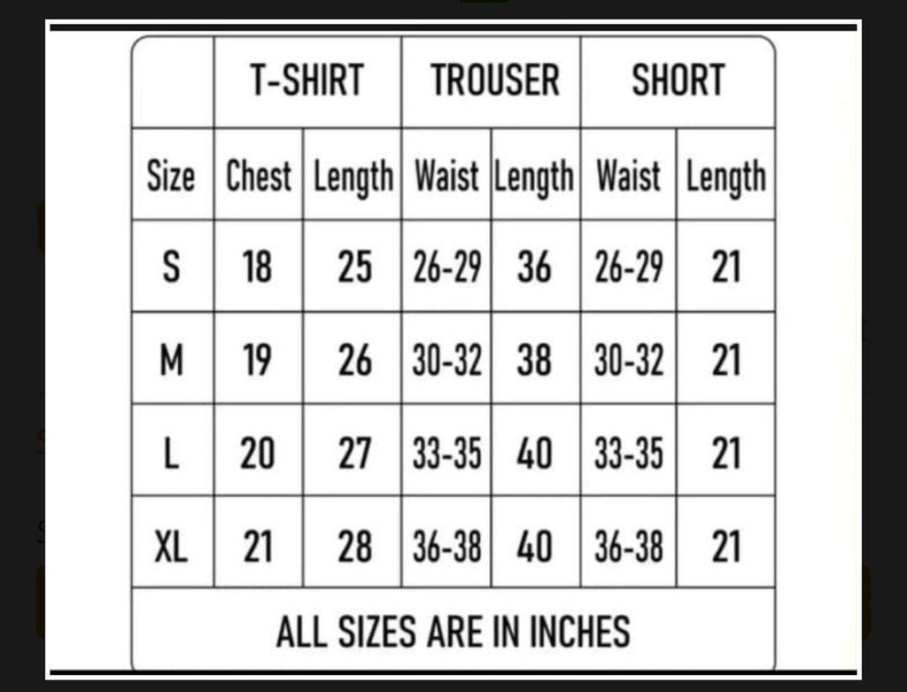 2 PCS Men's Jersey Printed T-Shirt & Shorts Tracksuit