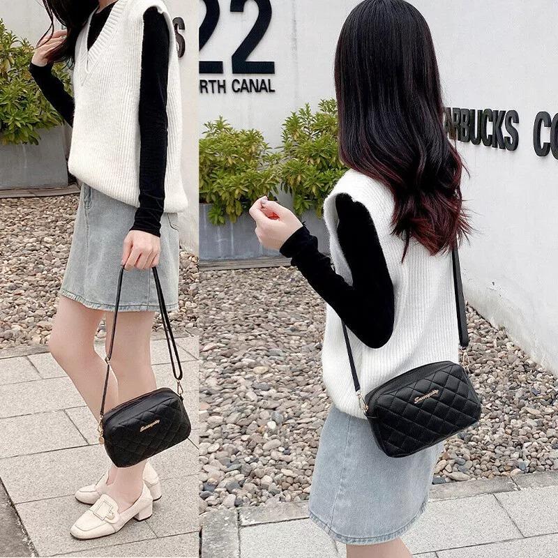 Chic Girl's PU Leather Embroidered Shoulder Bag C-AR-2