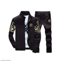 Men's Fleece Printed Track Suit