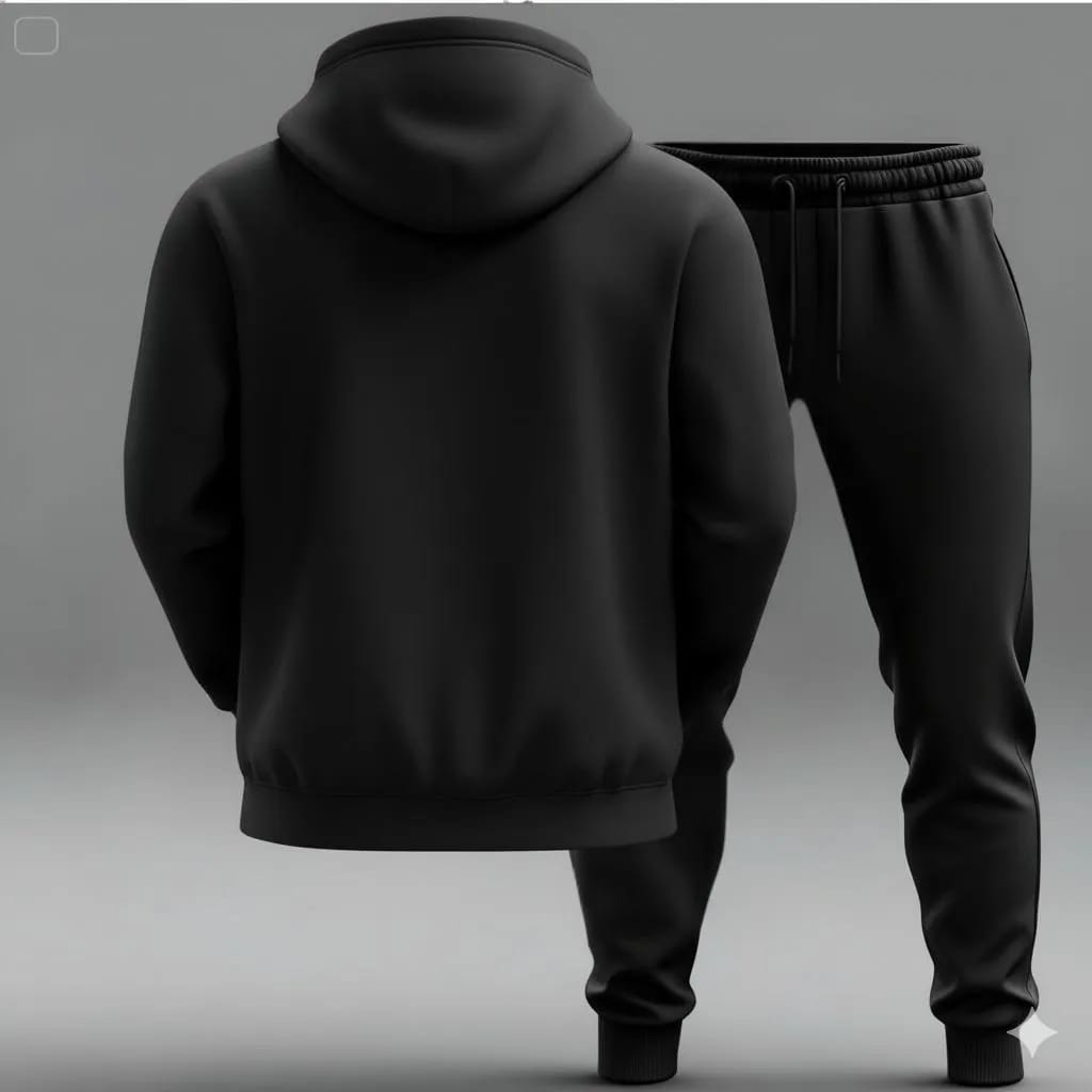 Trendy Printed Hoodie Track Suit for Men