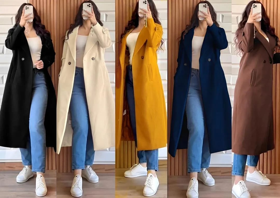 1 Pc Women's stitched Fleece Self Jacket