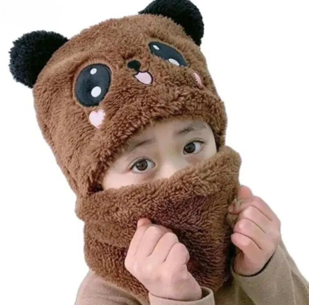Casual Wool Cap for Kids 1-Pc