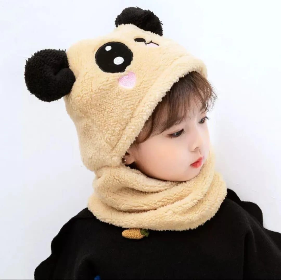 Casual Wool Cap for Kids 1-Pc