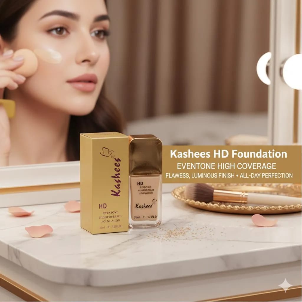 Kashees HD Eventone Highcoverage Foundation