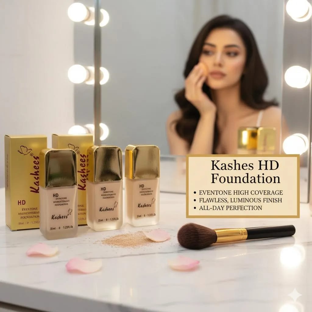 Kashees HD Eventone Highcoverage Foundation