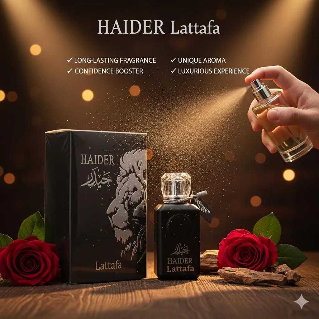 Haider Lattafa : Long Lasting Luxury Scent