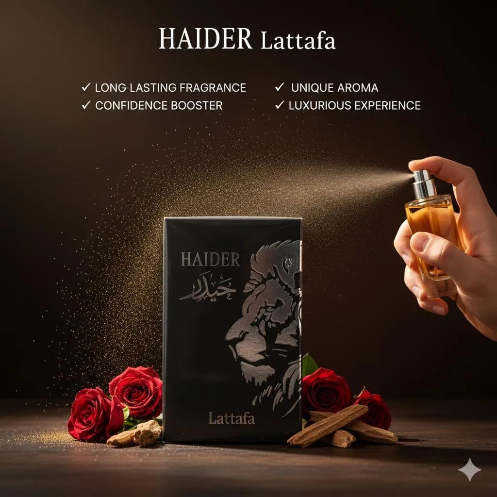 Haider Lattafa : Long Lasting Luxury Scent