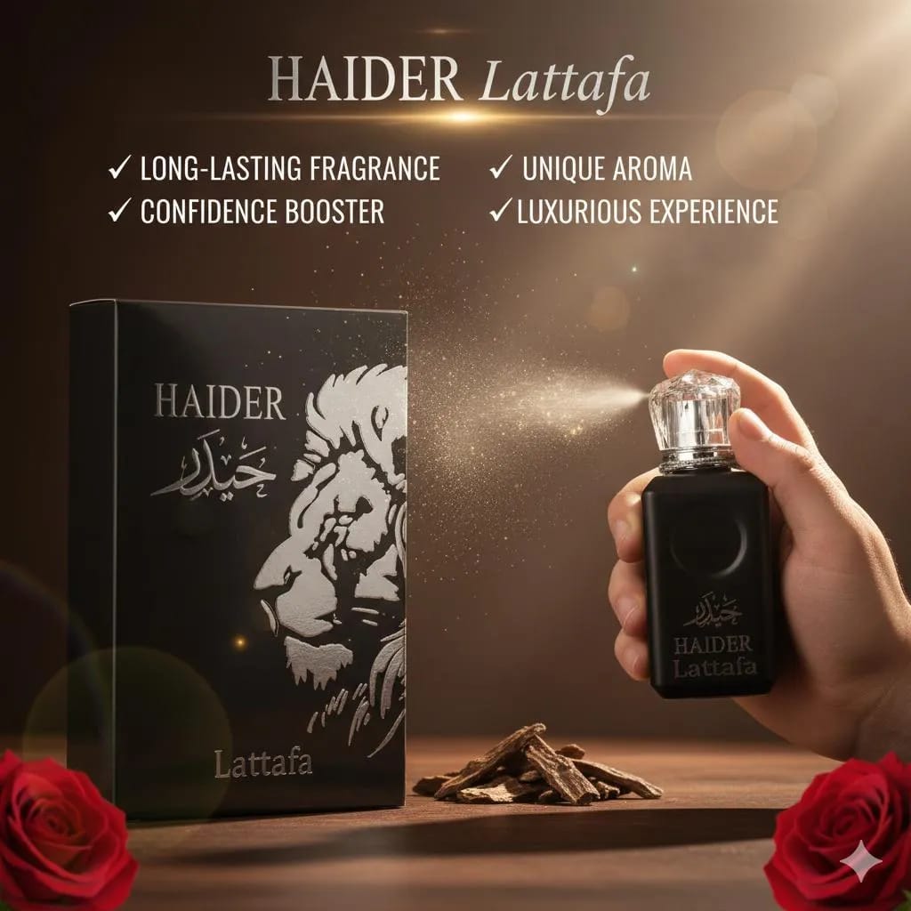 Haider Lattafa : Long Lasting Luxury Scent