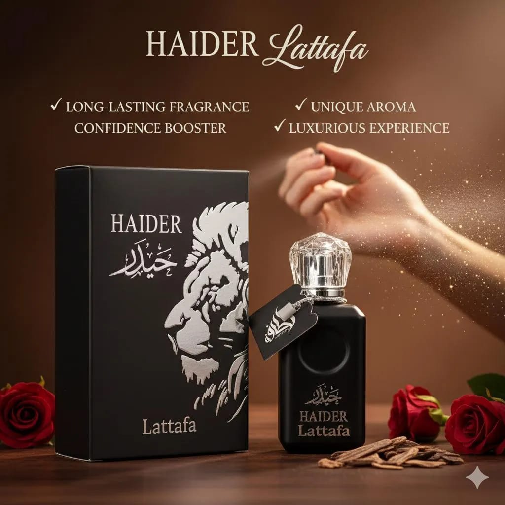 Haider Lattafa : Long Lasting Luxury Scent