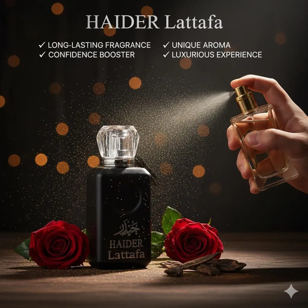 Haider Lattafa : Long Lasting Luxury Scent