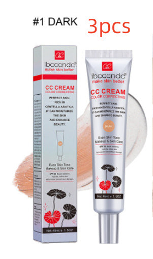Moisturizing Correcting CC Cream Waterproof Anti-sweat  Protect Skin Erborian Make
