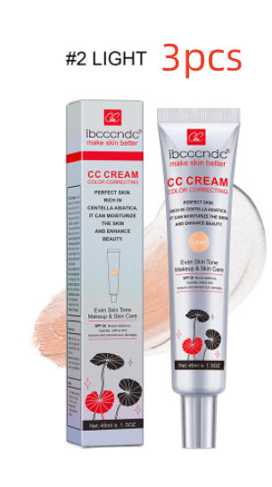 Moisturizing Correcting CC Cream Waterproof Anti-sweat  Protect Skin Erborian Make